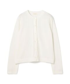 TOMORROWLAND / トゥモローランド カーディガン・ボレロ | ハイツイストドライコットン スリットスリーブカーディガン