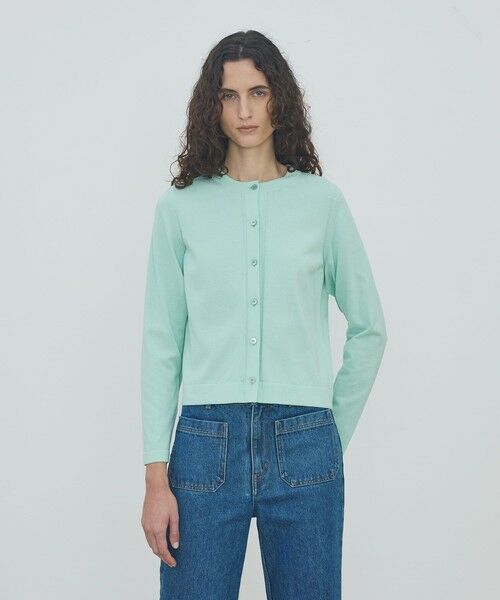 TOMORROWLAND / トゥモローランド カーディガン・ボレロ | ハイツイストドライコットン スリットスリーブカーディガン | 詳細2