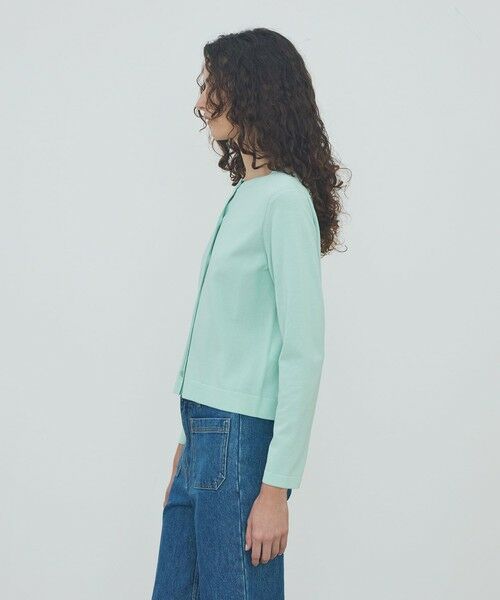 TOMORROWLAND / トゥモローランド カーディガン・ボレロ | ハイツイストドライコットン スリットスリーブカーディガン | 詳細3