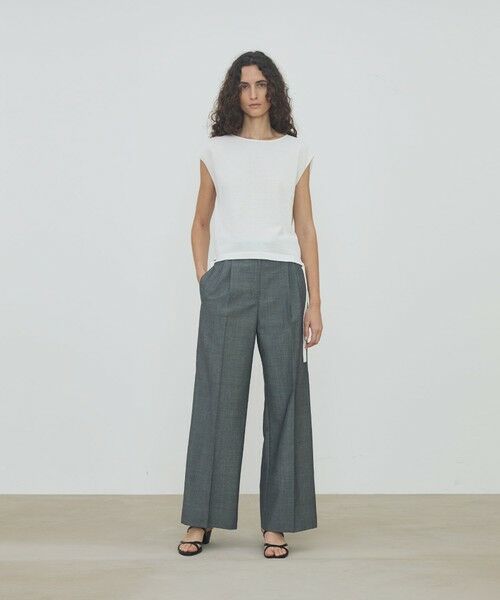 TOMORROWLAND / トゥモローランド ニット・セーター | ハイツイストドライコットン フレンチスリーブプルオーバー | 詳細1