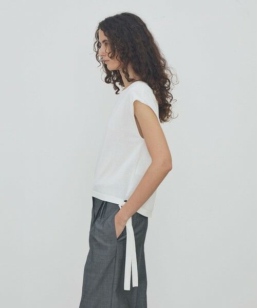 TOMORROWLAND / トゥモローランド ニット・セーター | ハイツイストドライコットン フレンチスリーブプルオーバー | 詳細3