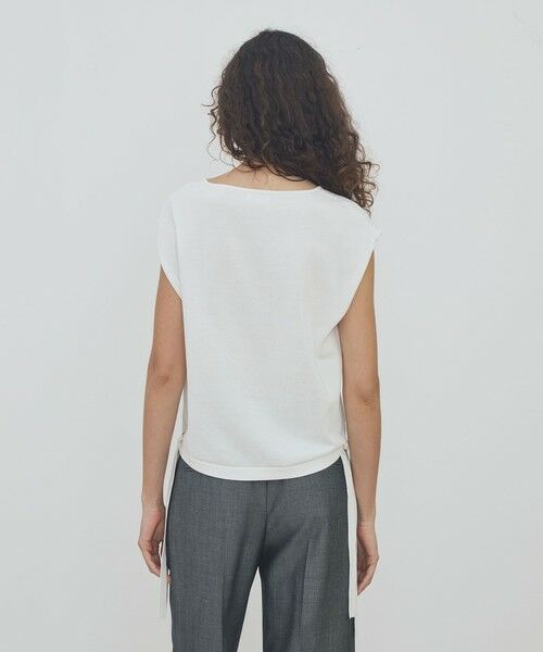 TOMORROWLAND / トゥモローランド ニット・セーター | ハイツイストドライコットン フレンチスリーブプルオーバー | 詳細4