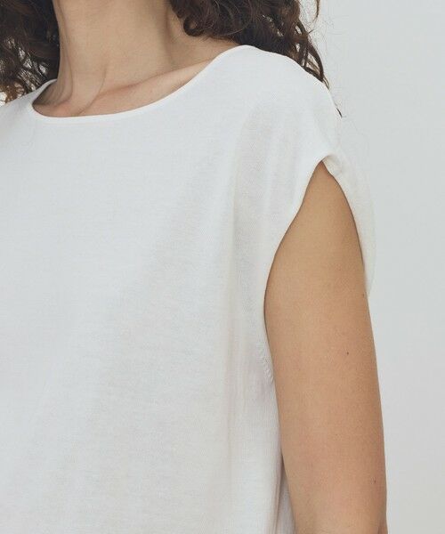 TOMORROWLAND / トゥモローランド ニット・セーター | ハイツイストドライコットン フレンチスリーブプルオーバー | 詳細6