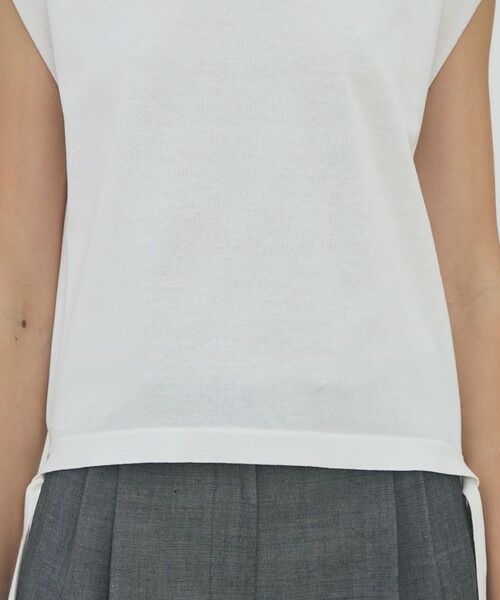 TOMORROWLAND / トゥモローランド ニット・セーター | ハイツイストドライコットン フレンチスリーブプルオーバー | 詳細7