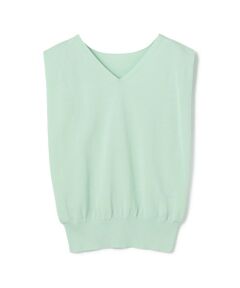 TOMORROWLAND / トゥモローランド ニット・セーター | ハイツイストドライコットン フロンタブルプルオーバー