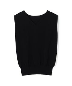 TOMORROWLAND / トゥモローランド ニット・セーター | ハイツイストドライコットン フロンタブルプルオーバー