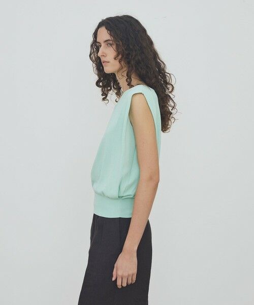 TOMORROWLAND / トゥモローランド ニット・セーター | ハイツイストドライコットン フロンタブルプルオーバー | 詳細4