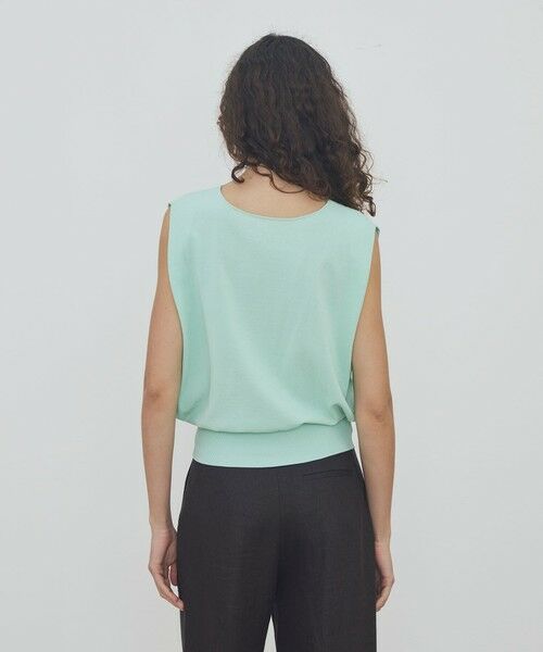 TOMORROWLAND / トゥモローランド ニット・セーター | ハイツイストドライコットン フロンタブルプルオーバー | 詳細5