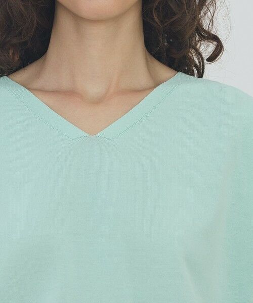 TOMORROWLAND / トゥモローランド ニット・セーター | ハイツイストドライコットン フロンタブルプルオーバー | 詳細6