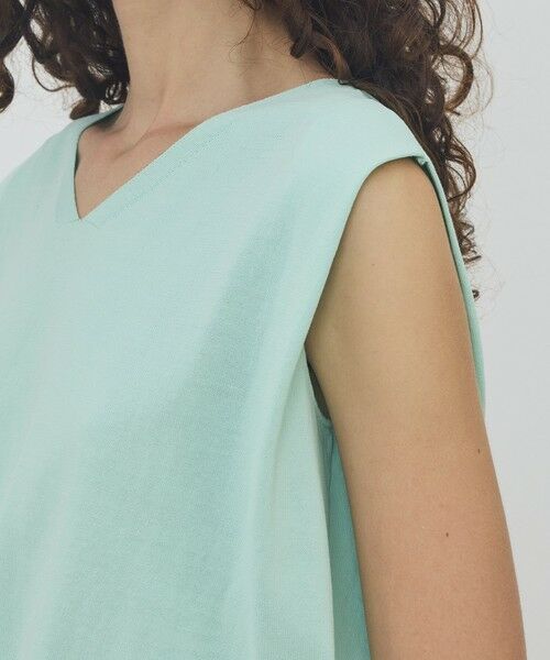 TOMORROWLAND / トゥモローランド ニット・セーター | ハイツイストドライコットン フロンタブルプルオーバー | 詳細7