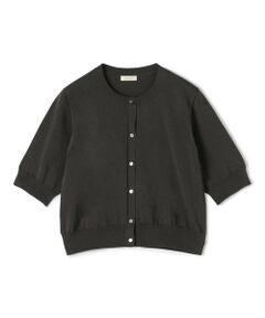 TOMORROWLAND / トゥモローランド カーディガン・ボレロ | 【WEB先行予約】ドライコットン ハーフスリーブカーディガン