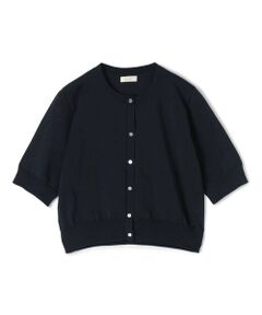 TOMORROWLAND / トゥモローランド カーディガン・ボレロ | 【WEB先行予約】ドライコットン ハーフスリーブカーディガン