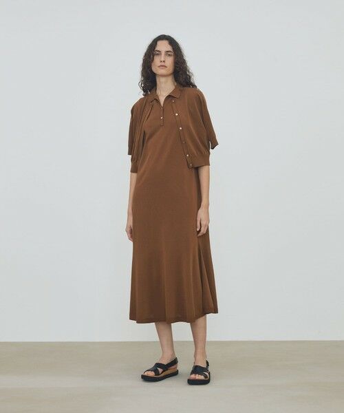 TOMORROWLAND / トゥモローランド カーディガン・ボレロ | 【WEB先行予約】ドライコットン ハーフスリーブカーディガン | 詳細1