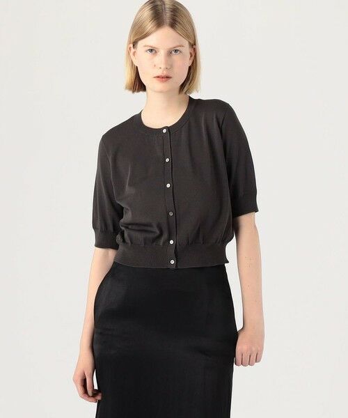 TOMORROWLAND / トゥモローランド カーディガン・ボレロ | 【WEB先行予約】ドライコットン ハーフスリーブカーディガン | 詳細10