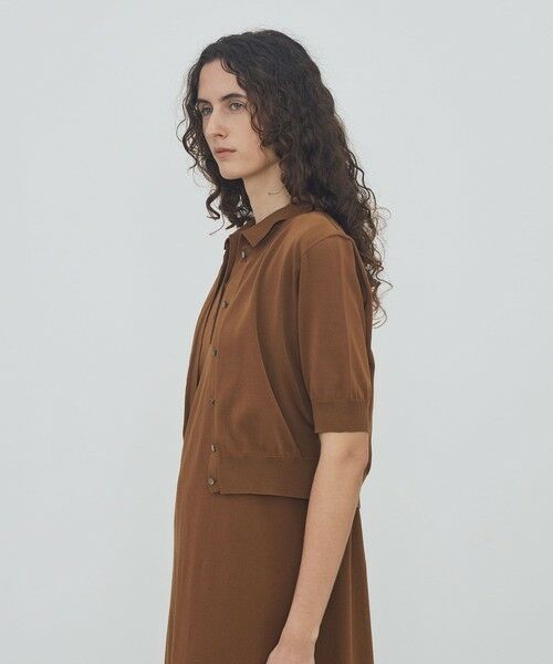 TOMORROWLAND / トゥモローランド カーディガン・ボレロ | 【WEB先行予約】ドライコットン ハーフスリーブカーディガン | 詳細4