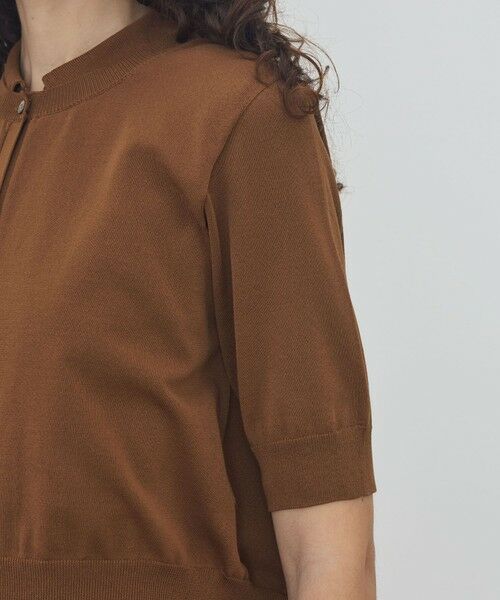 TOMORROWLAND / トゥモローランド カーディガン・ボレロ | 【WEB先行予約】ドライコットン ハーフスリーブカーディガン | 詳細7