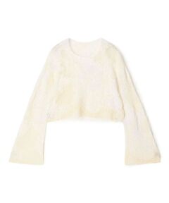 TOMORROWLAND / トゥモローランド ニット・セーター | ハンドニット ラウンドネックプルオーバー