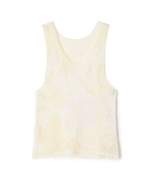 TOMORROWLAND / トゥモローランド ニット・セーター | ハンドニット ノースリーブプルオーバー（11 ホワイト）