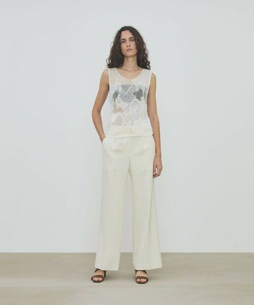 TOMORROWLAND / トゥモローランド ニット・セーター | ハンドニット ノースリーブプルオーバー | 詳細1