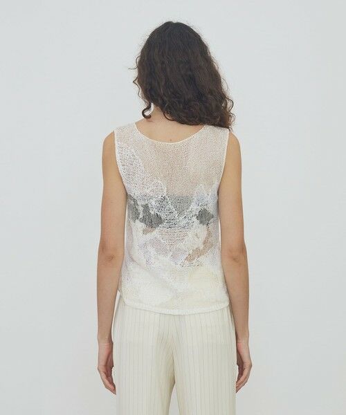 TOMORROWLAND / トゥモローランド ニット・セーター | ハンドニット ノースリーブプルオーバー | 詳細4