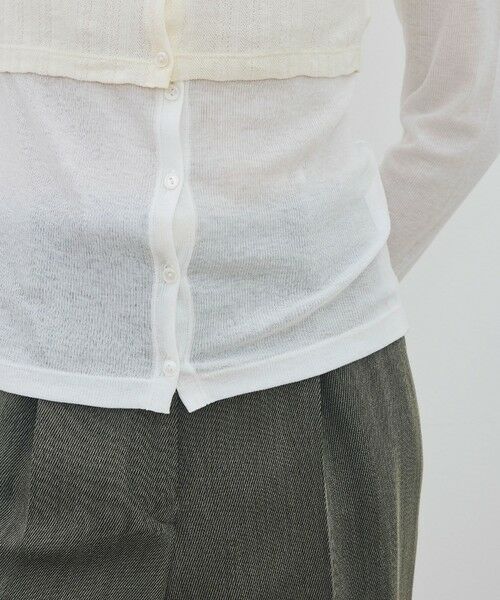 TOMORROWLAND / トゥモローランド Tシャツ | オーバーレイコットン レイヤードロングスリーブTシャツ | 詳細9