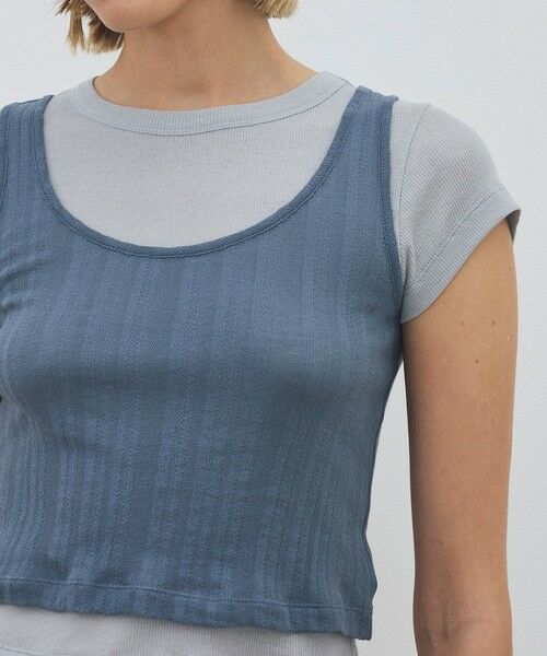 TOMORROWLAND / トゥモローランド Tシャツ | オーバーレイコットン レイヤードベビーTシャツ | 詳細5