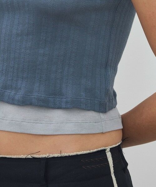 TOMORROWLAND / トゥモローランド Tシャツ | オーバーレイコットン レイヤードベビーTシャツ | 詳細7