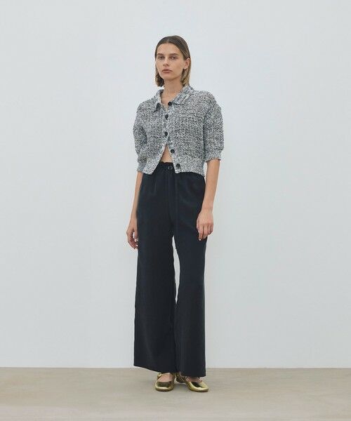 TOMORROWLAND / トゥモローランド その他パンツ | フィブリルキュプラポリ ロングベルデッドギャザーパンツ | 詳細10