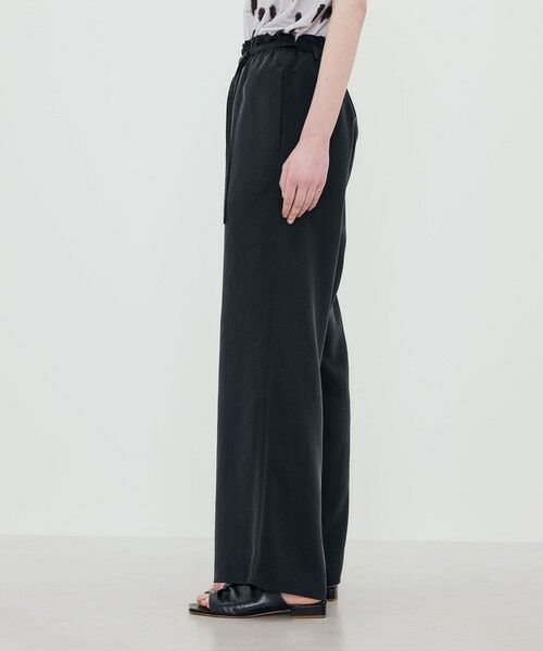 TOMORROWLAND / トゥモローランド その他パンツ | フィブリルキュプラポリ ロングベルデッドギャザーパンツ | 詳細3