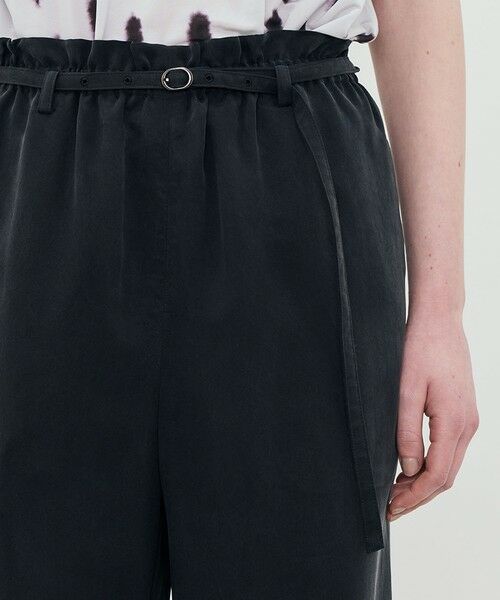 TOMORROWLAND / トゥモローランド その他パンツ | フィブリルキュプラポリ ロングベルデッドギャザーパンツ | 詳細5