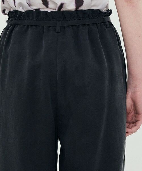 TOMORROWLAND / トゥモローランド その他パンツ | フィブリルキュプラポリ ロングベルデッドギャザーパンツ | 詳細6