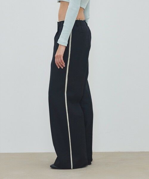 TOMORROWLAND / トゥモローランド スラックス・ドレスパンツ | モヘヤリネンエンブロイダリーカッティング パンツ | 詳細3