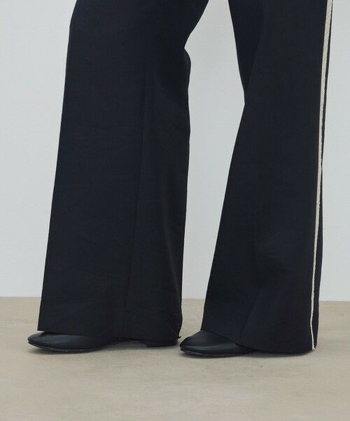 TOMORROWLAND / トゥモローランド スラックス・ドレスパンツ | モヘヤリネンエンブロイダリーカッティング パンツ | 詳細7