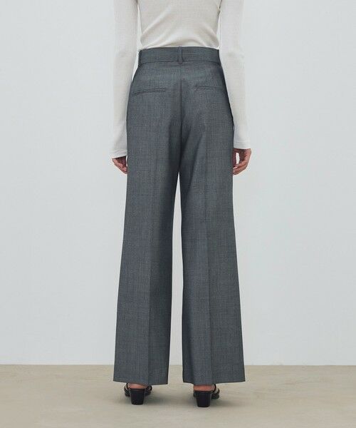 TOMORROWLAND / トゥモローランド スラックス・ドレスパンツ | ウーステッドウール モヘヤ 2タックパンツ | 詳細5