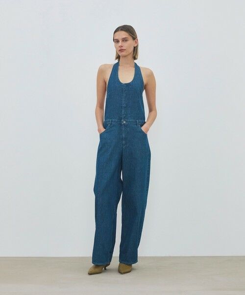 TOMORROWLAND / トゥモローランド サロペット・オールインワン | ライトウェイトデニム ジャンプスーツ | 詳細1