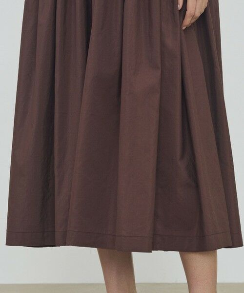 TOMORROWLAND / トゥモローランド ロング・マキシ丈ワンピース | 【WEB先行予約】コットンシルクタイプライター Vネックドレス | 詳細7