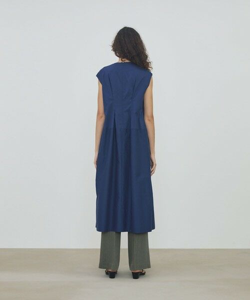 TOMORROWLAND / トゥモローランド ロング・マキシ丈ワンピース | 【WEB先行予約】コットンシルクタイプライター ギャザードレス | 詳細2