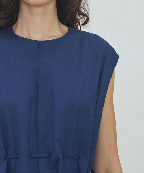 TOMORROWLAND / トゥモローランド ロング・マキシ丈ワンピース | 【WEB先行予約】コットンシルクタイプライター ギャザードレス | 詳細3