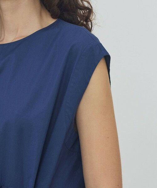 TOMORROWLAND / トゥモローランド ロング・マキシ丈ワンピース | 【WEB先行予約】コットンシルクタイプライター ギャザードレス | 詳細4