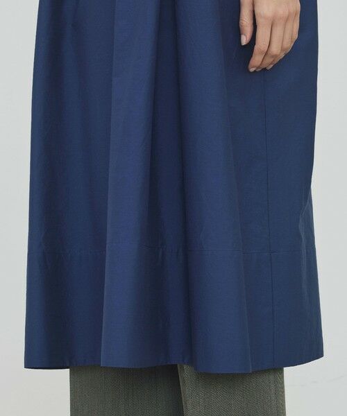 TOMORROWLAND / トゥモローランド ロング・マキシ丈ワンピース | 【WEB先行予約】コットンシルクタイプライター ギャザードレス | 詳細7