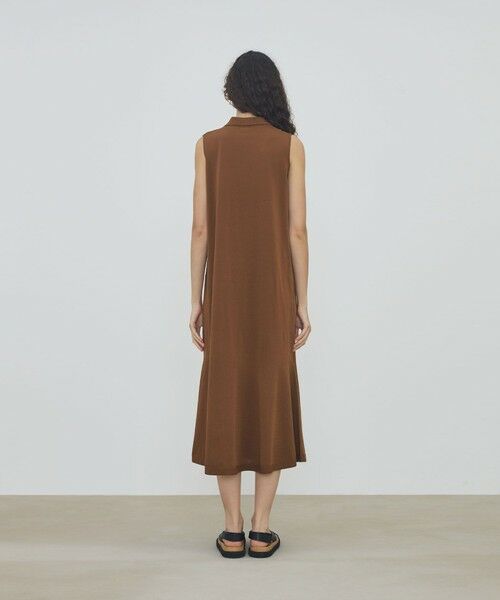 TOMORROWLAND / トゥモローランド ロング・マキシ丈ワンピース | 【WEB先行予約】ドライコットン ポロカラーワンピース | 詳細3