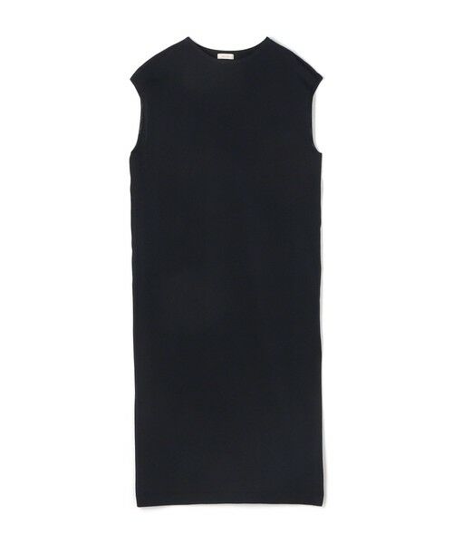 TOMORROWLAND / トゥモローランド ミニ丈・ひざ丈ワンピース | 【WEB先行予約】ドライコットン フレンチスリーブワンピース（69 ネイビー）