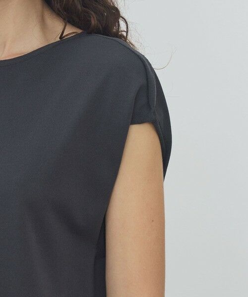 TOMORROWLAND / トゥモローランド ミニ丈・ひざ丈ワンピース | 【WEB先行予約】ドライコットン フレンチスリーブワンピース | 詳細5