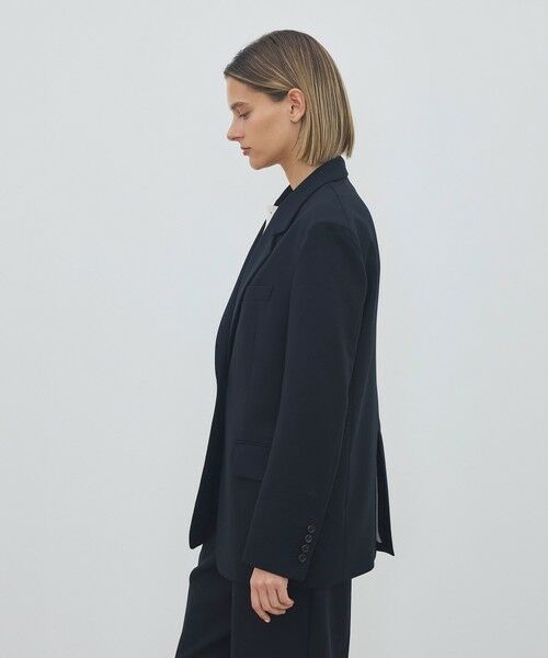 TOMORROWLAND / トゥモローランド テーラードジャケット | 【WEB先行予約】ウールバスケットウェーブ シングルジャケット | 詳細3