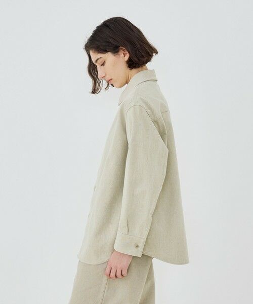 TOMORROWLAND / トゥモローランド シャツ・ブラウス | ダストフェードツイル オーバーサイズドシャツ | 詳細3