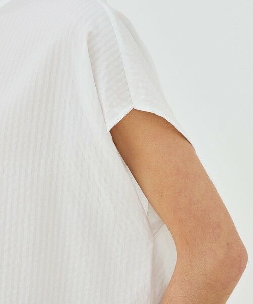 TOMORROWLAND / トゥモローランド シャツ・ブラウス | 【WEB先行予約】ソフトウェーブ バンドカラーシャツ | 詳細6