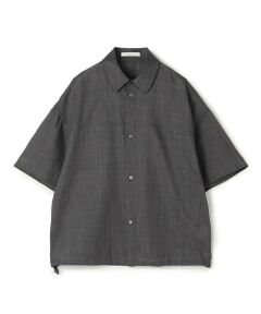 TOMORROWLAND / トゥモローランド シャツ・ブラウス | エアリークレープ ハーフスリーブシャツ