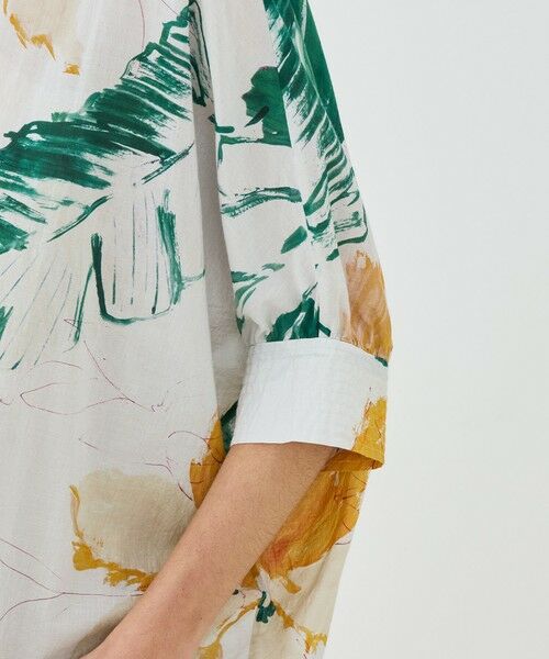 TOMORROWLAND / トゥモローランド シャツ・ブラウス | 【WEB先行予約】インドコットンプリント ワイドシャツ | 詳細6