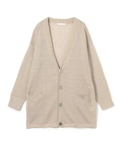 TOMORROWLAND / トゥモローランド カーディガン・ボレロ | リネンコード Vネックカーディガン