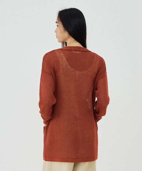 TOMORROWLAND / トゥモローランド カーディガン・ボレロ | リネンコード Vネックカーディガン | 詳細4